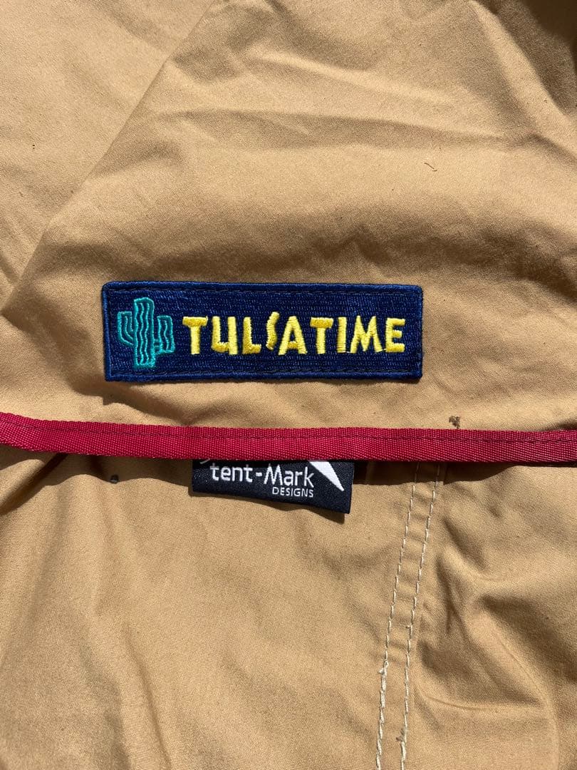 テンマクデザイン ムササビウイング 13ft TC タープ 焚き火version