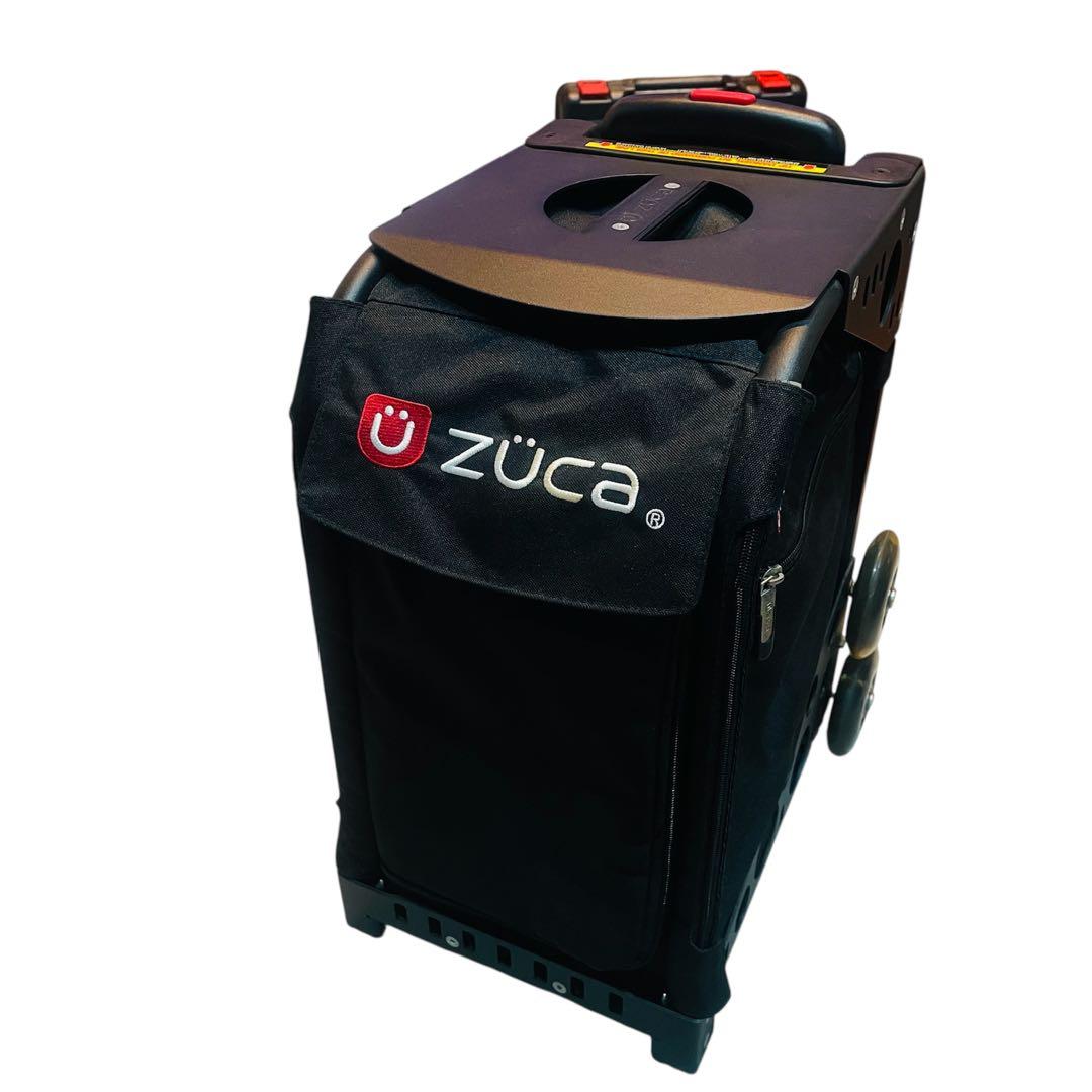 美品　ZÜCA 黒 キャリーカート　座れる