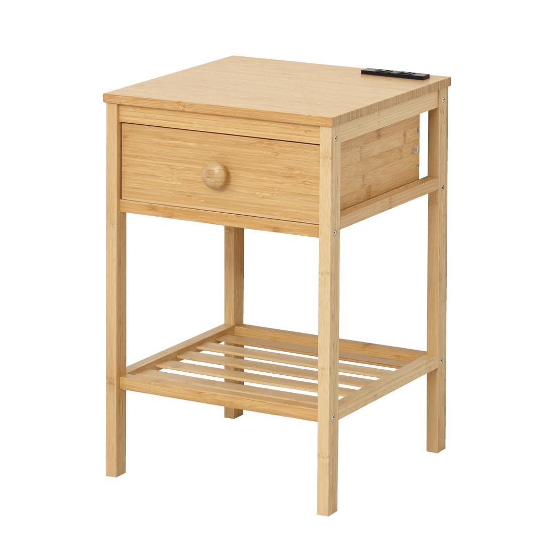 竹製サイドテーブル 40cm 60cm