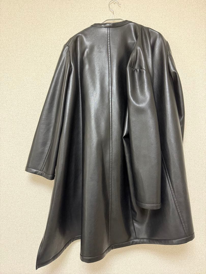 COMME des GARÇONS 4本袖フェイクレザージャケット