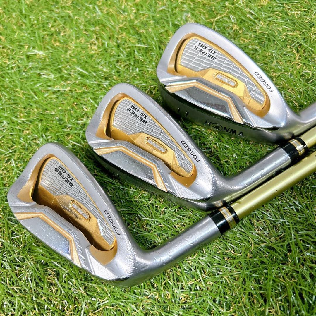 左利　レフティ　ベレス　IS-06 ホンマ メンズ ゴルフ アイアン 2S 2星