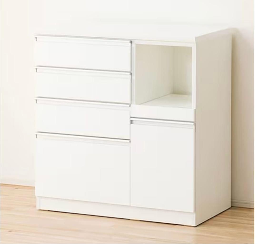 ニトリ　食器棚　キッチンカウンター　ハイカウンター　レジューム