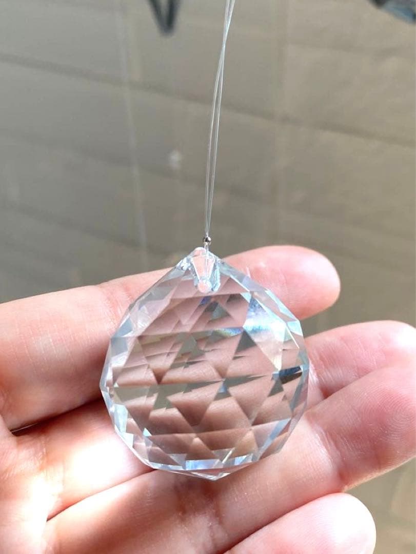 大型ヒンメリ✳︎シルバー ✳︎バブルズ＆シャインスター✳︎ダブルサンキャッチャー