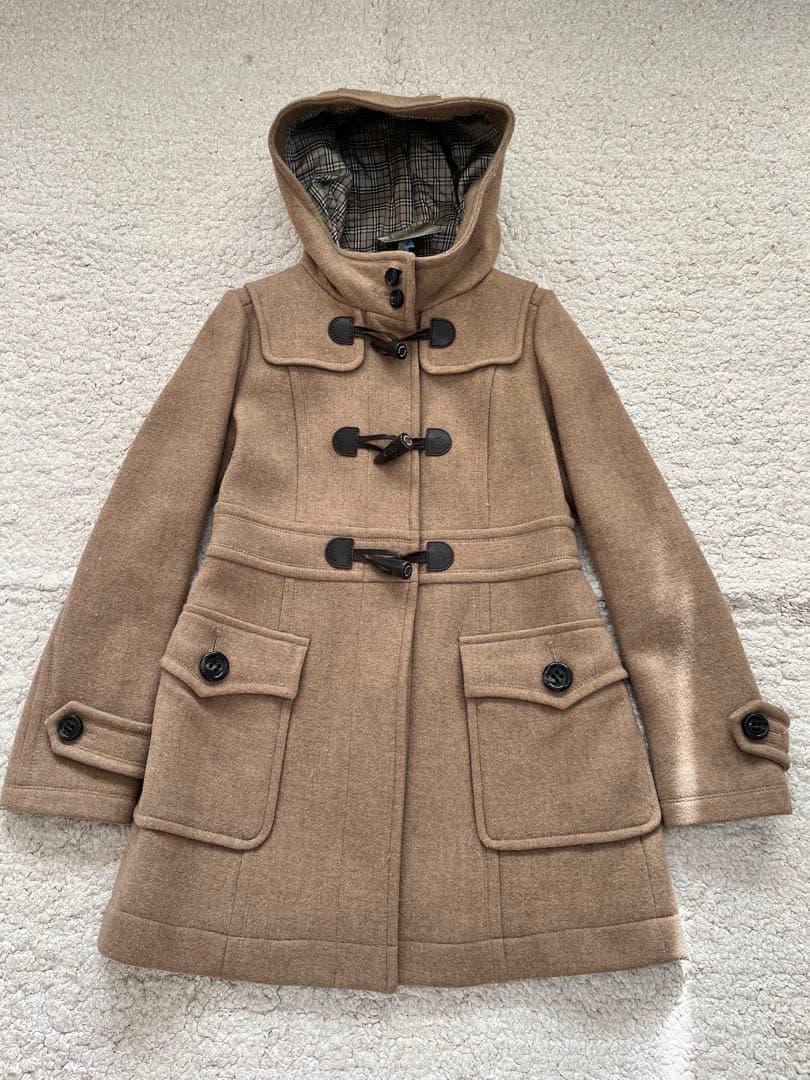 BURBERRY BLUE LABEL バーバリー ダッフルコート 38