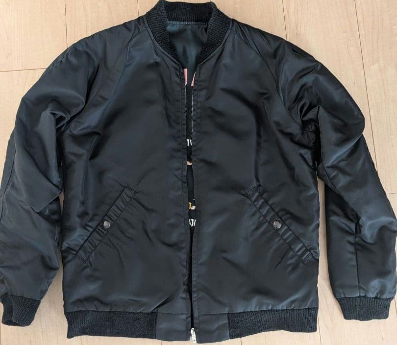 【まっちゃん】ナノ・ユニバース　スカジャン　L 東洋エンタープライズ