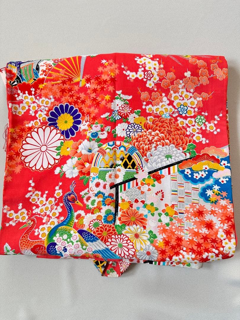 3歳　七五三　着物被布セット