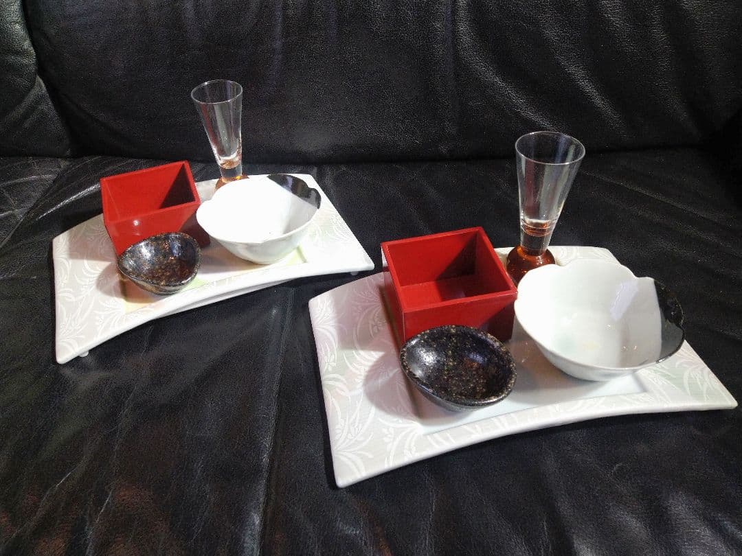 ♥ホームパーティー用♥美濃焼 ・名作良峰作高級浮き上り銀彩皿⬛５種豪華２セット