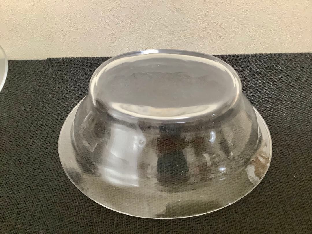 沖澤康平　ガラス製 オーバルボウル 2個セット