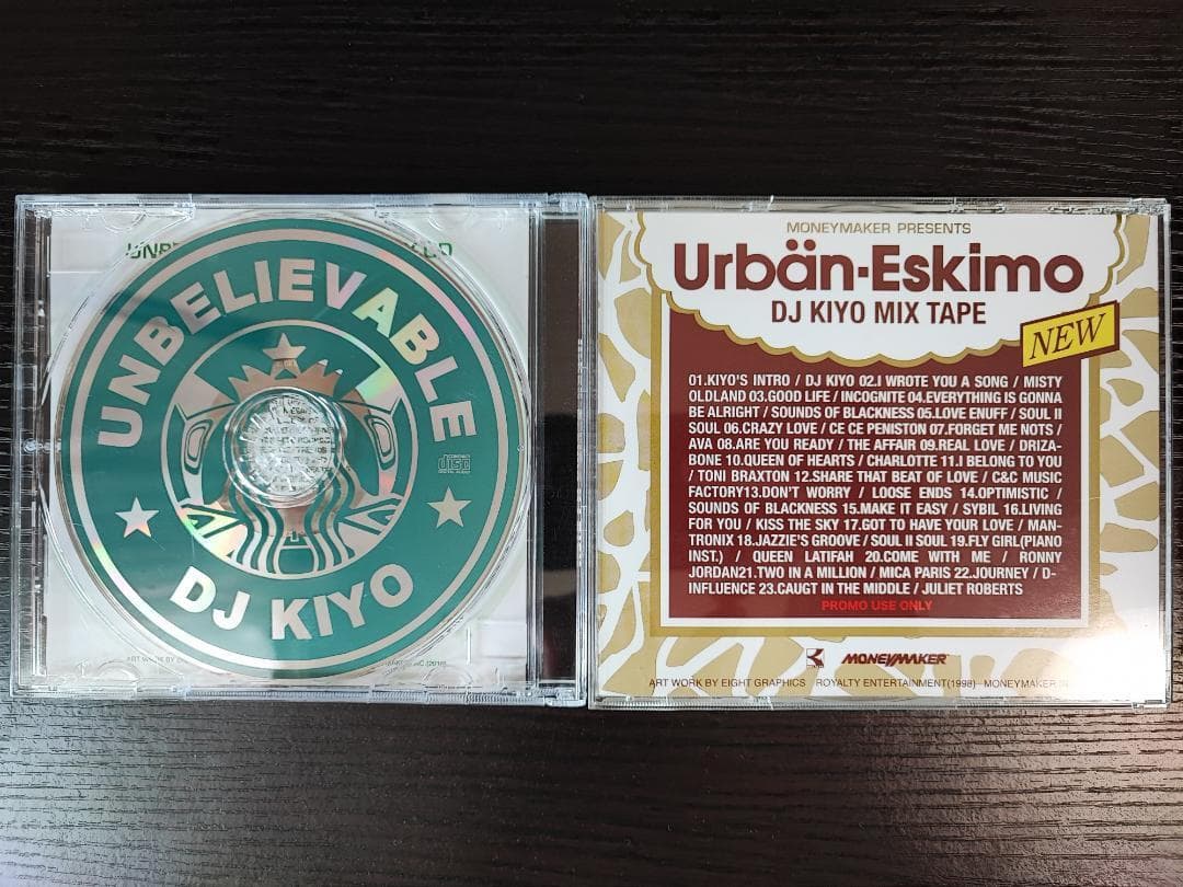洋楽 UNBELIEVABLE & Urban-Eskimo / DJ KIYO CD