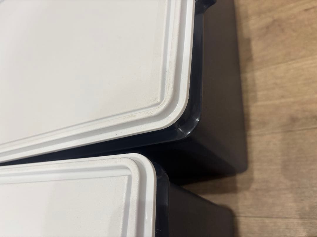 タッパーウエア　ディープロングスーパーケース3個