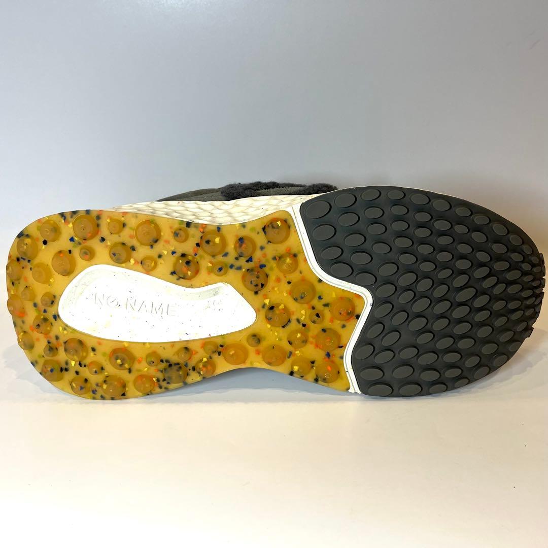 【今季モデル激安】NO NAME モコモコスニーカー厚底ヒール部分4.5cm