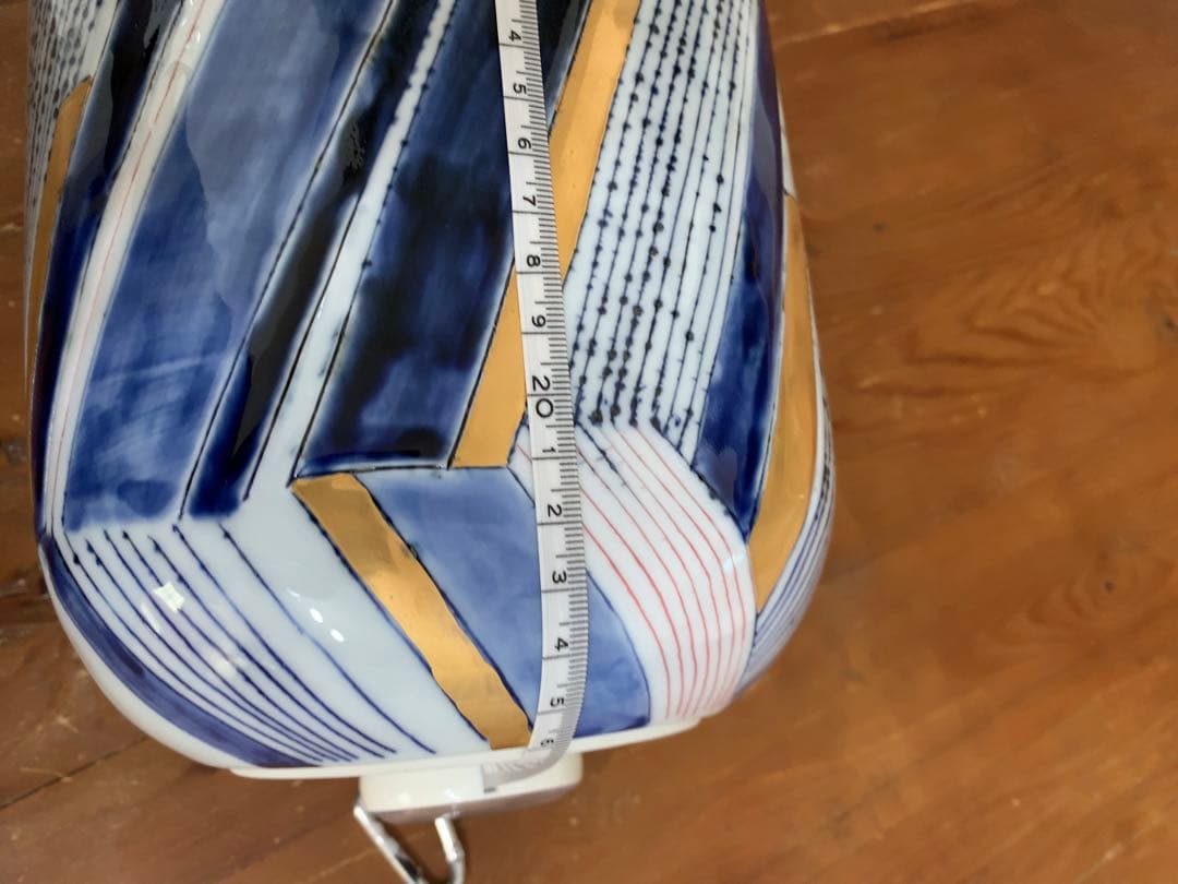 大幅値下げ！未使用　日展作家　辻毅彦作有田焼　花瓶