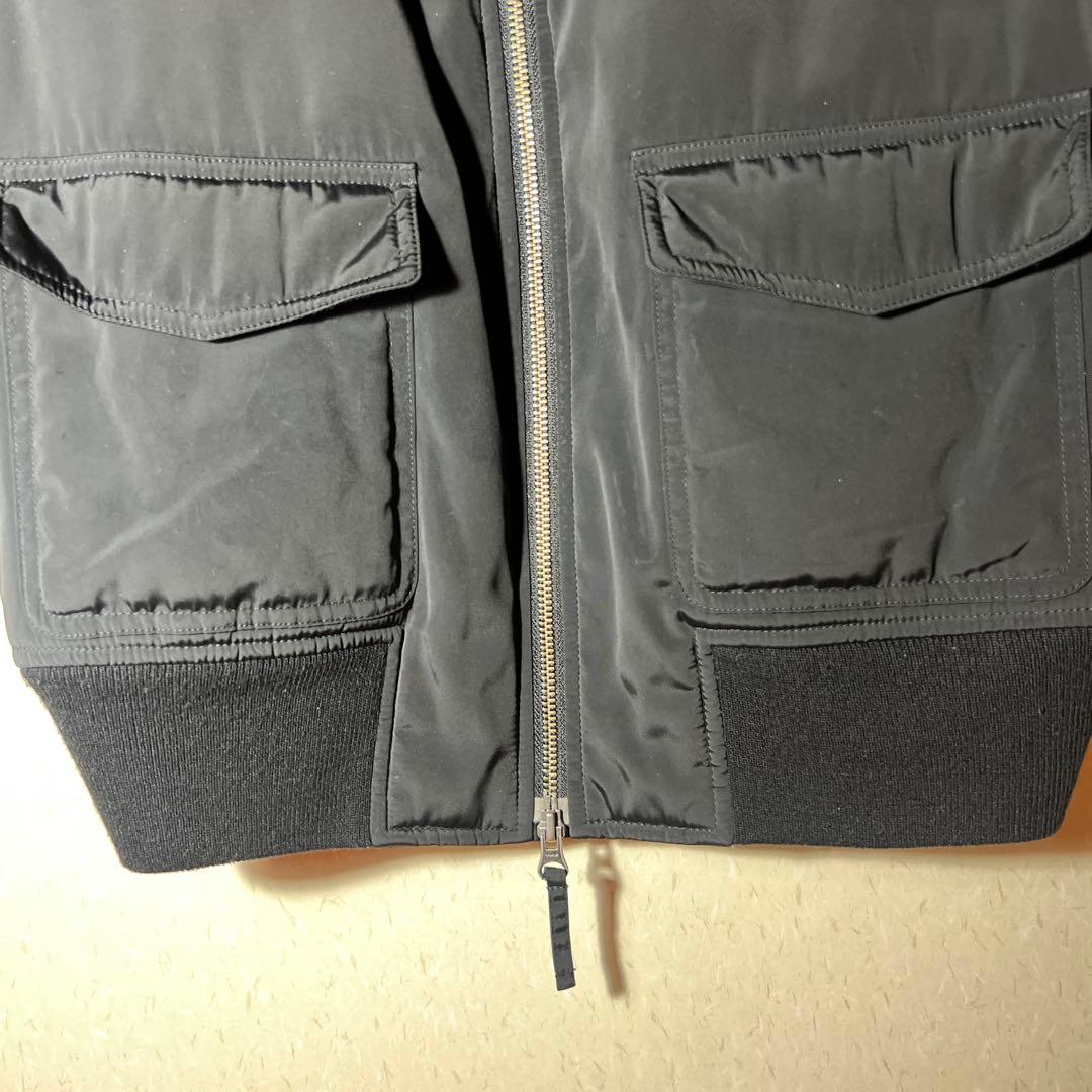 ジャンポールゴルチエ　ハーフダウン　ブラック　ショート丈