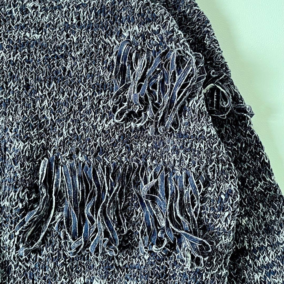 FABIANA FILIPPI レディースニット　フリンジ　ネイビー