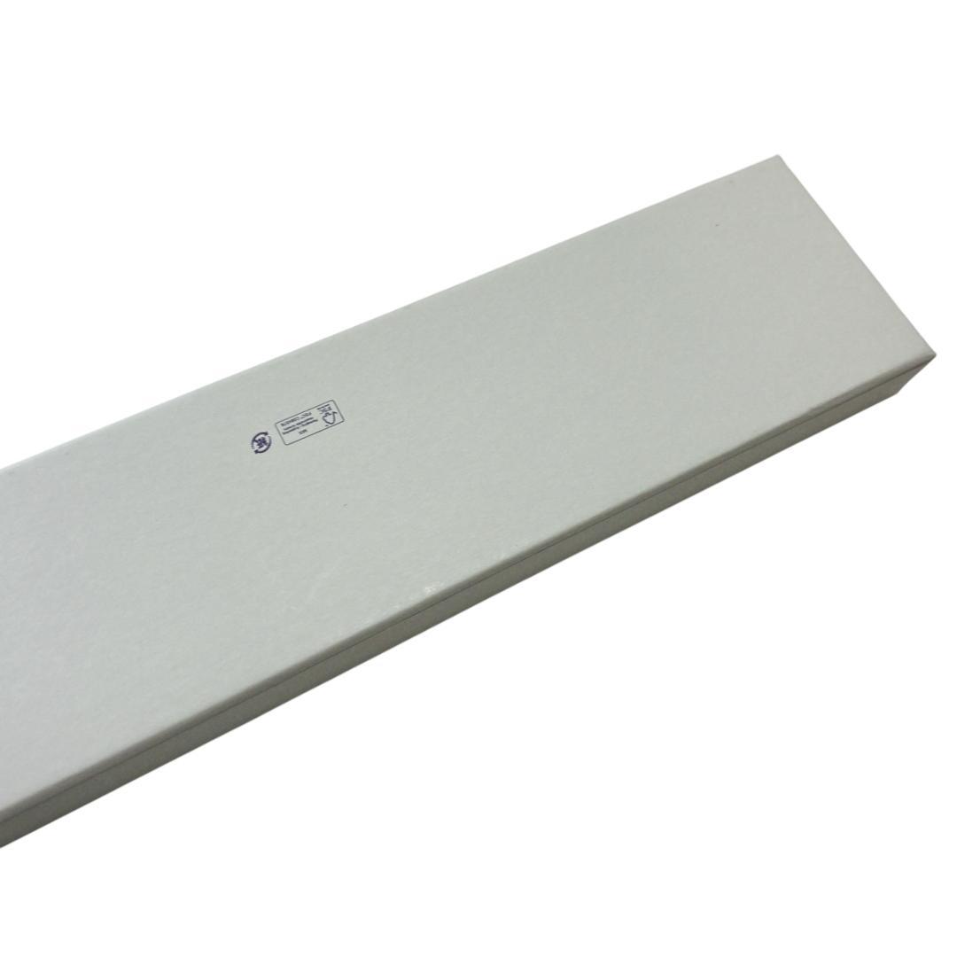 未使用品　バーバリー 現行タグ 7cm ネクタイ 箱付き グレー チェック