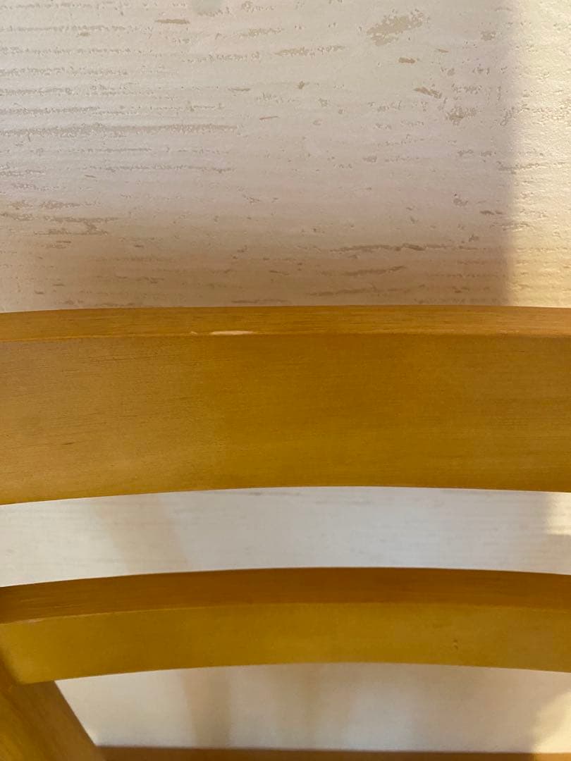 【訳あり品】木製 ダイニングチェア 食卓椅子　4脚セット