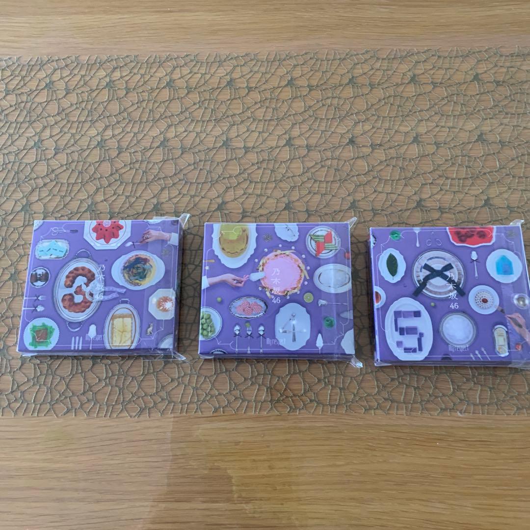 乃木坂46 5thアルバム my respect 初回生産限定盤A B C