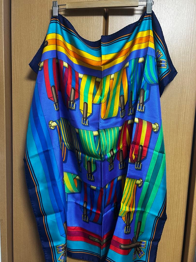 ★カルネ ★HERMES/エルメス スカーフ90 ベルト柄