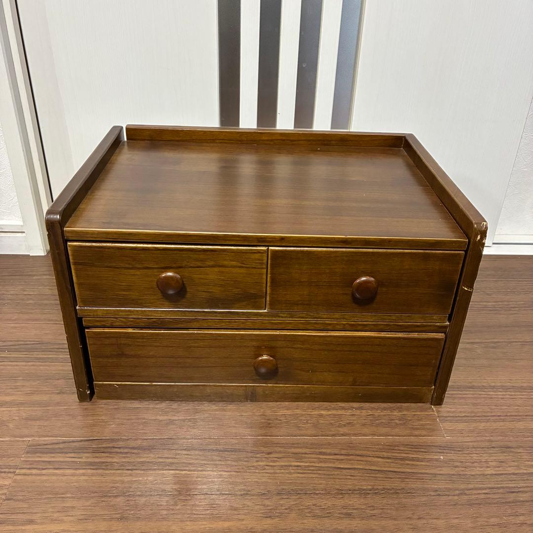 桐箱 小物入れ 木製引き出し式小物入れ