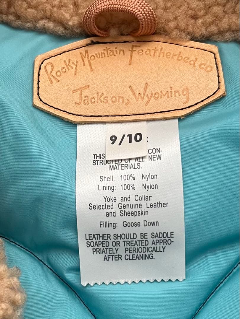 Rocky Mountain ロッキーマウンテンフェザーベッド ダウンベスト