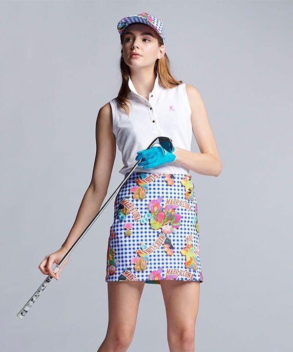 マークアンドロナ　ゴルフ　スカート