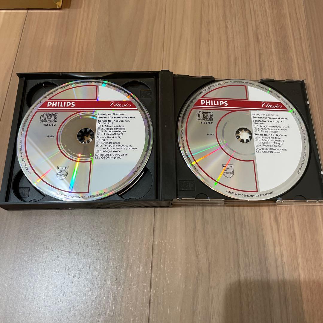 オイストラフ　オボーリン　ベートーヴェン　ヴァイオリンソナタ全集