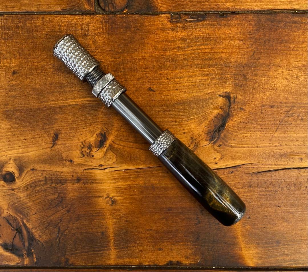 トラウトグリップ　インロッドフェルール　渓流釣り　スピニングロッド用　天然木