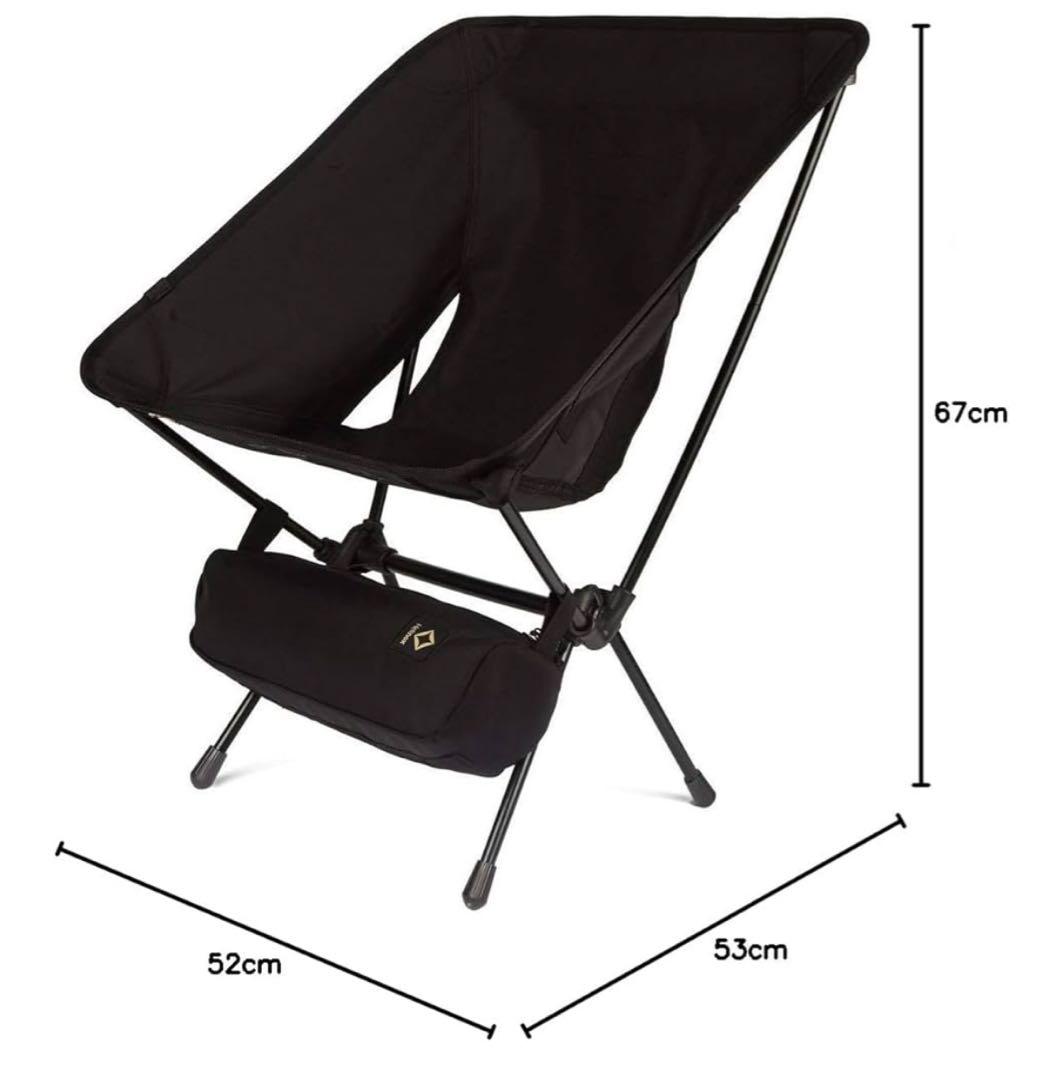 Helinox(ヘリノックス) タクティカルチェア ブラック 組立のみの極美品