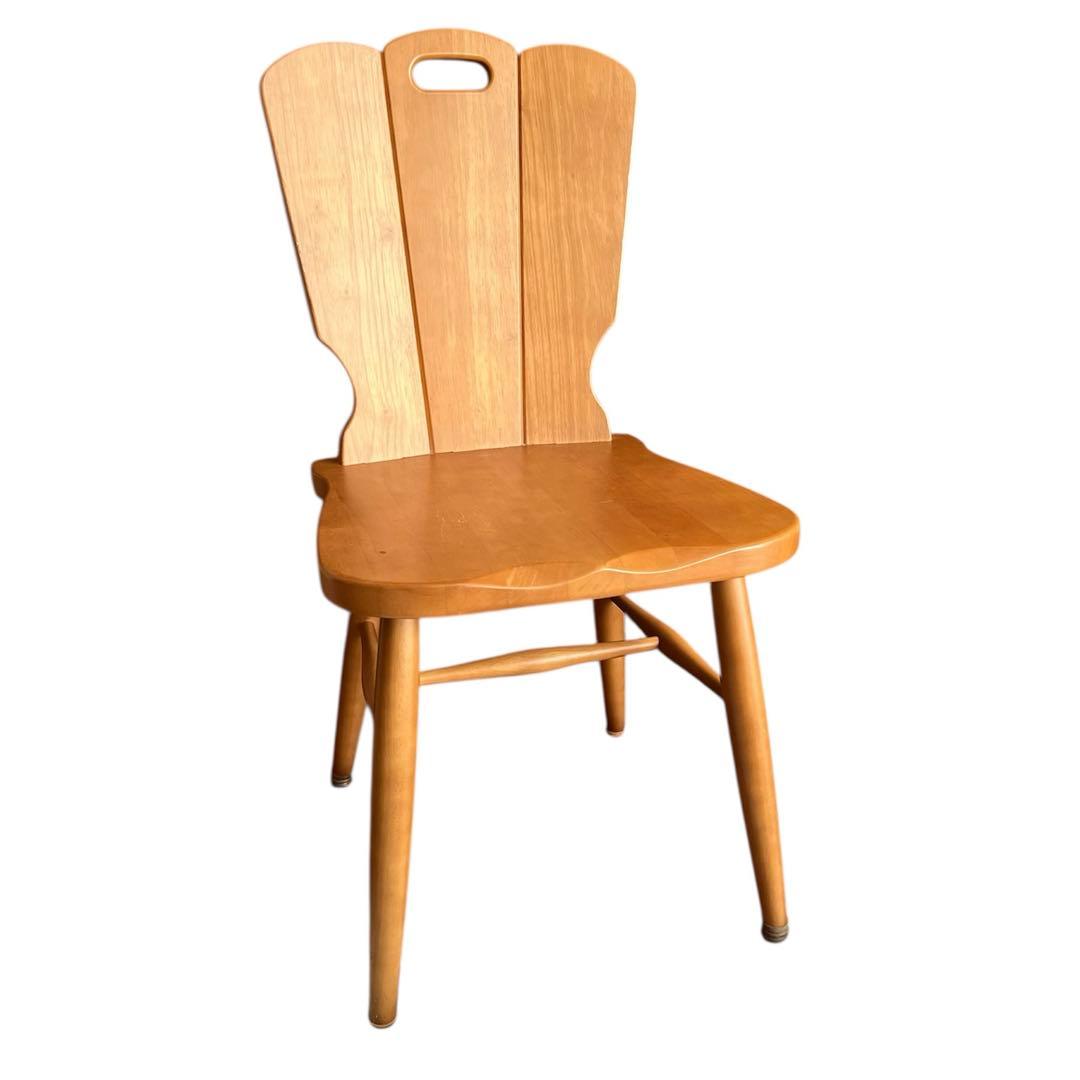 釣具さま専用　カリモク家具　ダイニングチェア　2脚　ダイニングセット　ナチュラル