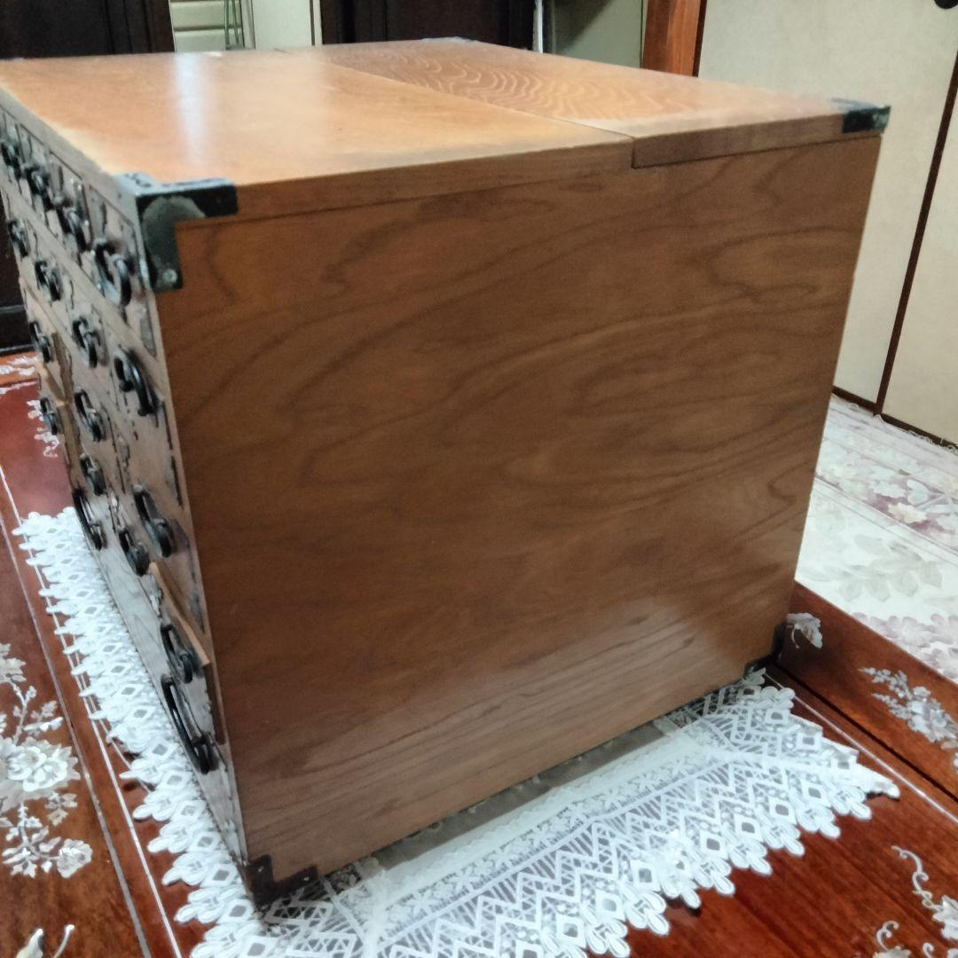 李朝家具アンティーク百味箪笥　薬箪笥ヤクジャンコレクションケース