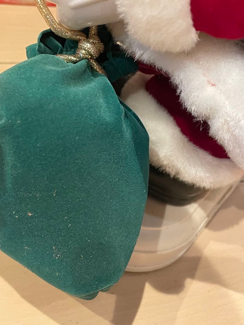 ♡アンティーク ミッキーマウス　サンタ 箱付き クリスマス　ディスプレイフィギュ