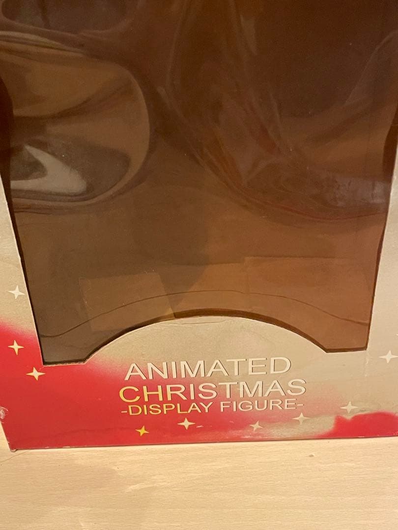 ♡アンティーク ミッキーマウス　サンタ 箱付き クリスマス　ディスプレイフィギュ