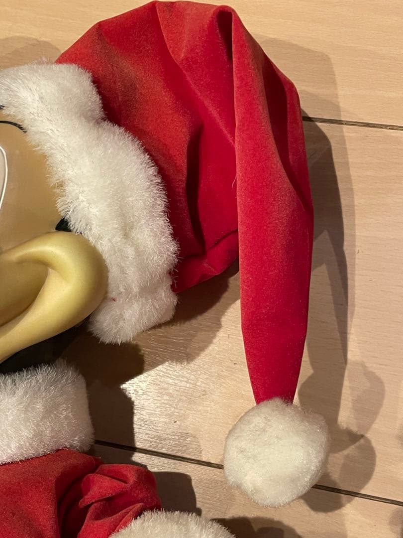 ♡アンティーク ミッキーマウス　サンタ 箱付き クリスマス　ディスプレイフィギュ