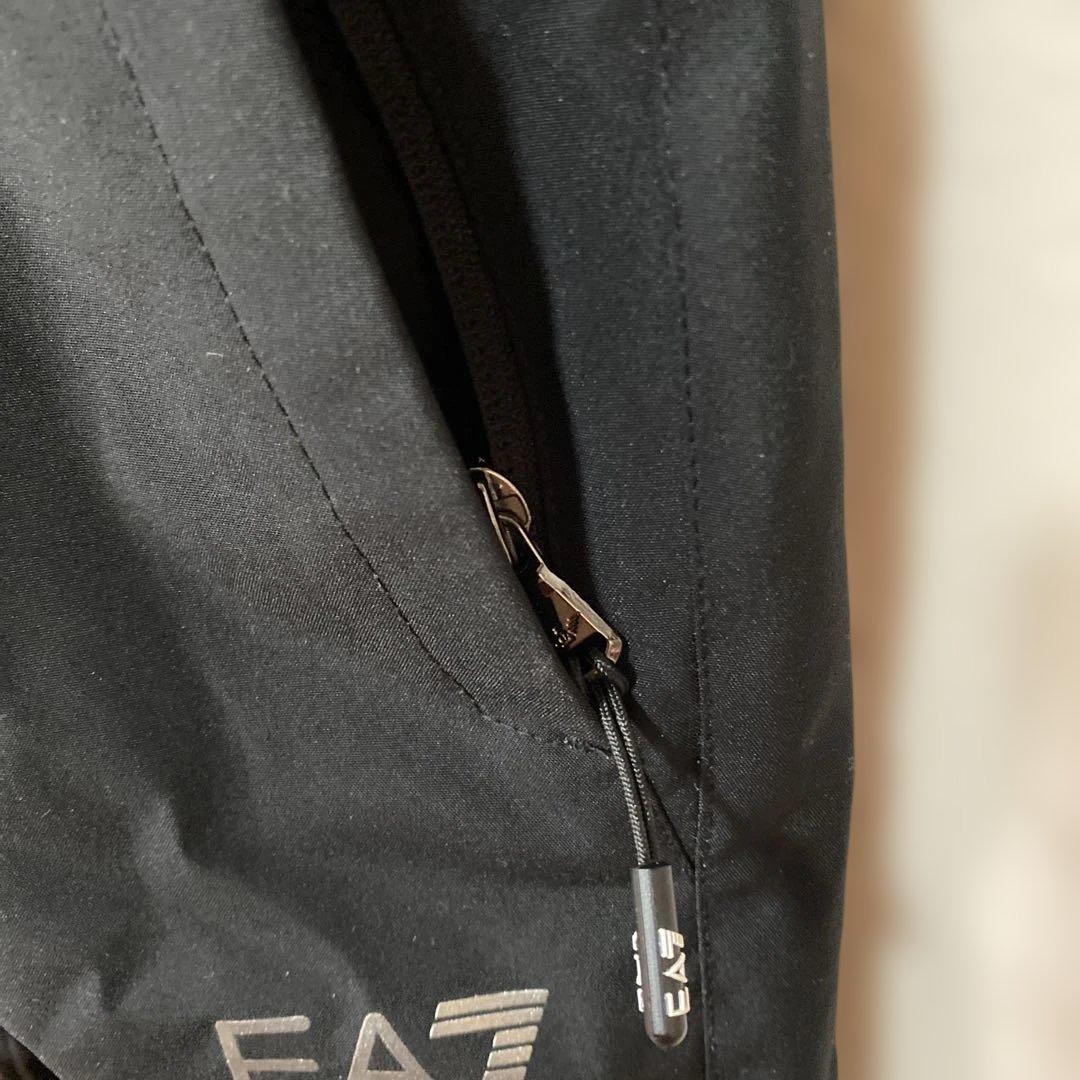 【美品】EA7 黒 スキーウェア 子ども用　110cm