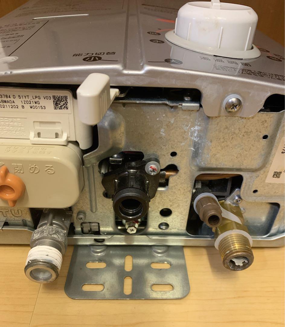 リンナイ 小型湯沸かし器 5号　プロパンガス（LP）RUS-V560（SL）