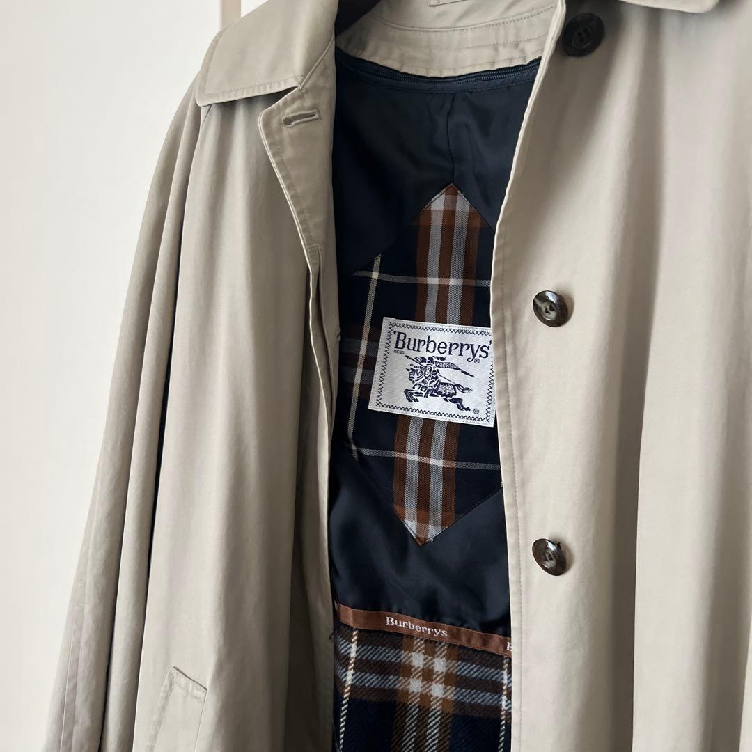 Burberry バーバリー　ステンカラー　ベージュ　ライナー　希少カラー　M