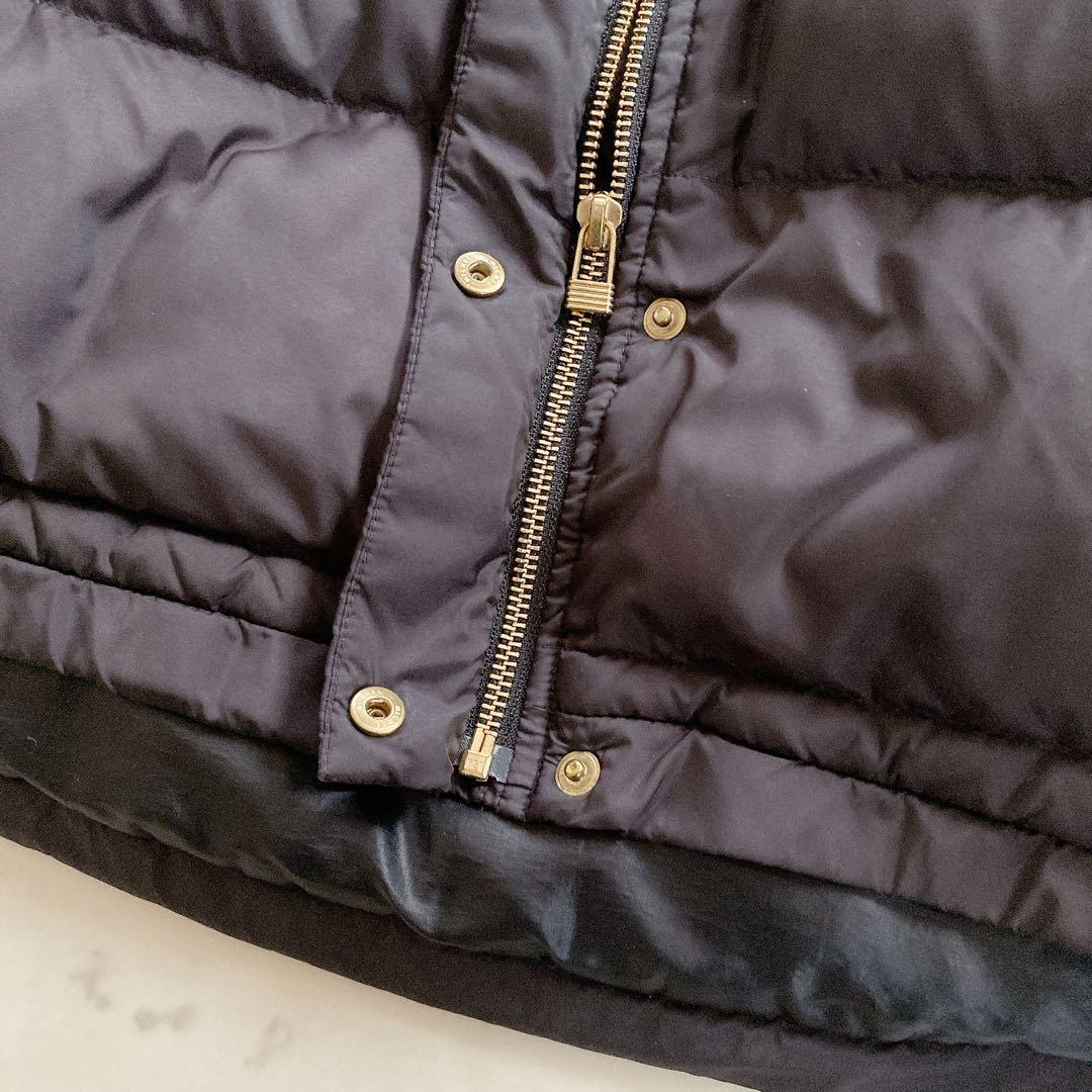 美品　スローブイエナ　ショールフードショートダウンコート　ブラック　38