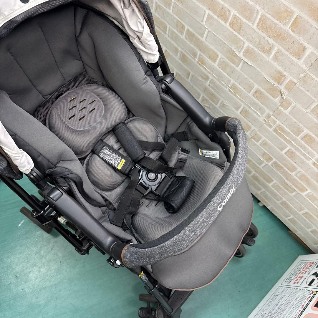 コンビ　ベビーカー　スゴカル@4キャス　コンパクトエッグショックHT