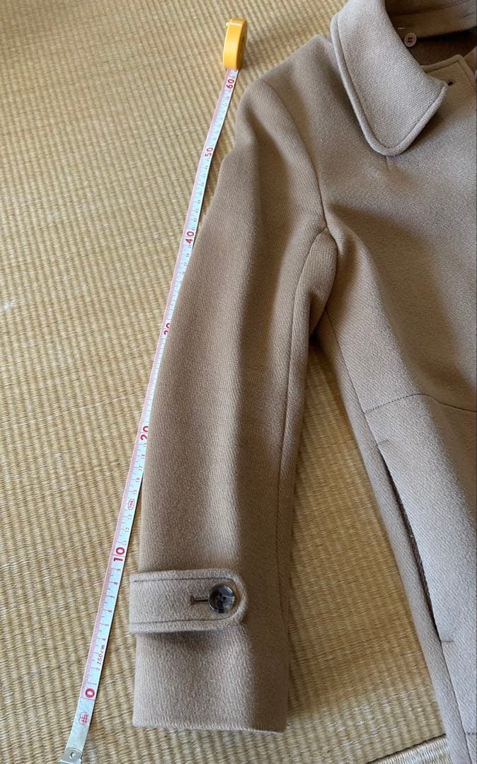 BARNEYS NEWYORKキャメル コート 2way(襟取り外し)