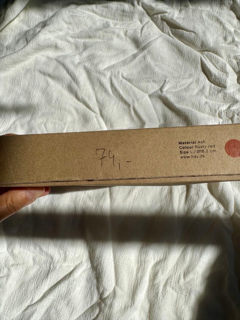 【新品未使用】HAY gymhook ジムフック　赤 L ヘイ