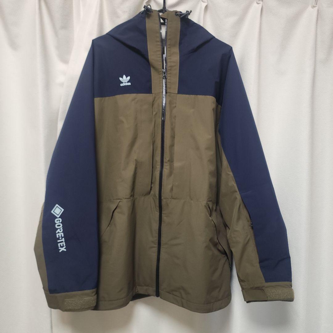【fuky】adidas GORE-TEX フード付き スノボウェア