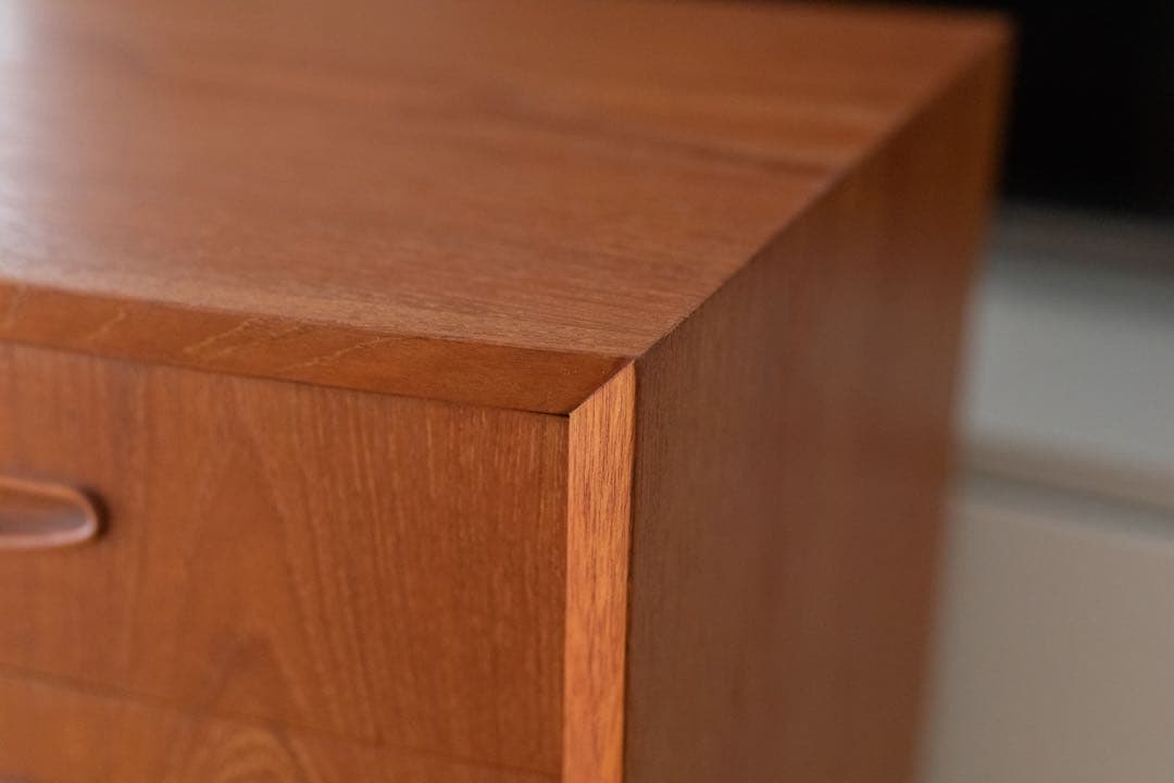 木製ミッドセンチュリー　6段　チェスト　タンス