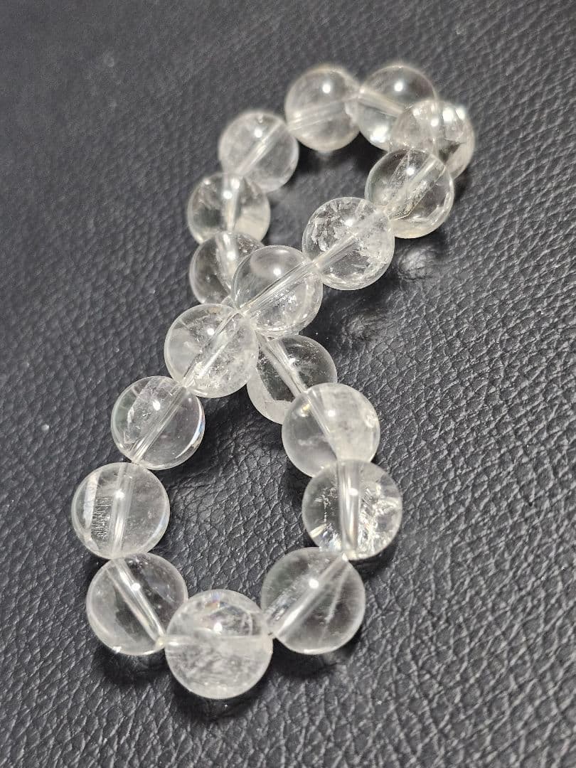 10mm　貫入水晶　クォーツインクォーツ　マニファステーション　ブレスレット