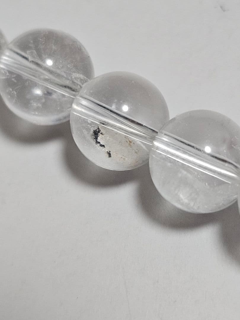 10mm　貫入水晶　クォーツインクォーツ　マニファステーション　ブレスレット