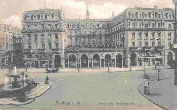 [o1466]ドイツ シュタイゲンベルガー フランクフルターホフ ホテル キー