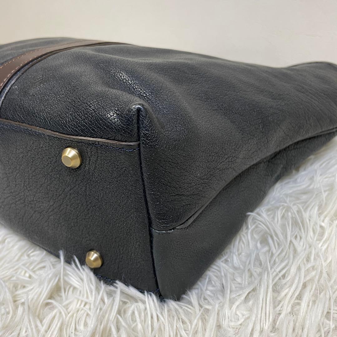 美品 土屋鞄 アルマス トートバッグ レザートート バッファロー A4