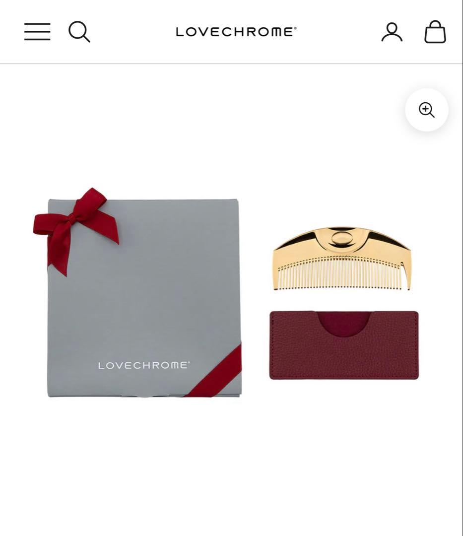 LOVECHROME K24GPツキゴールド ケース付き BOX