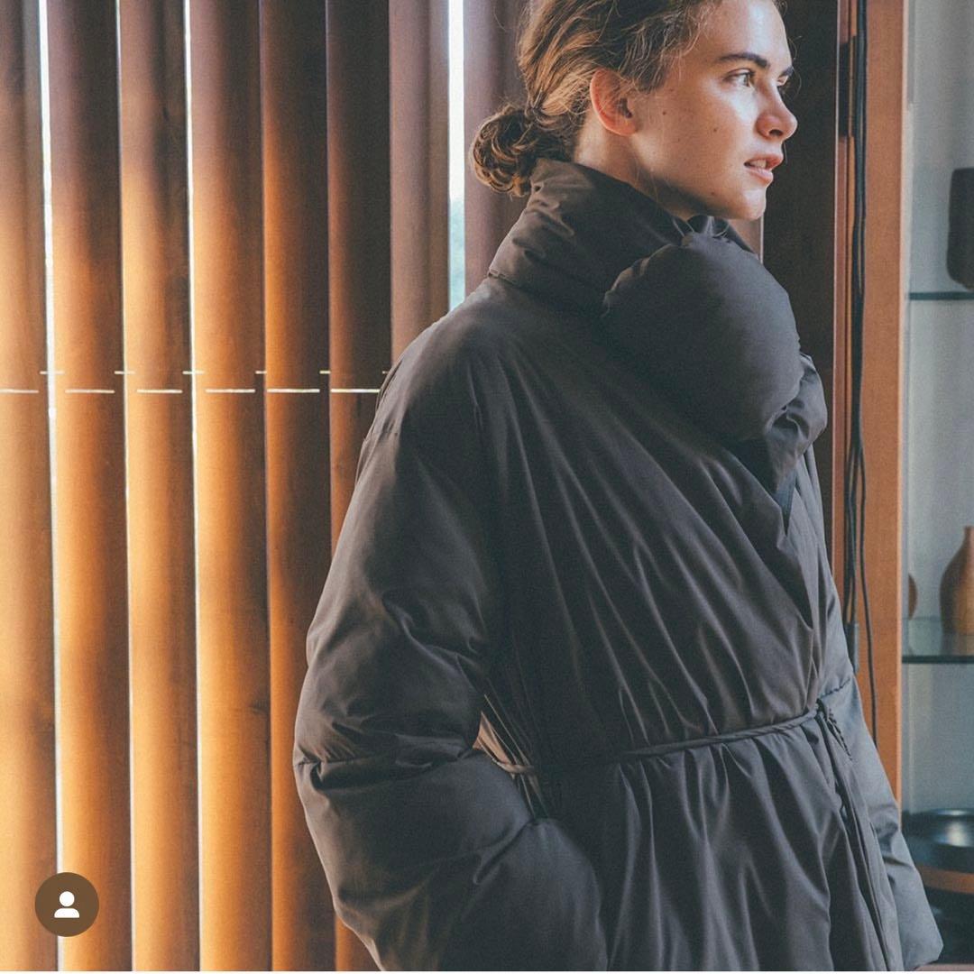 U by Spick & Span 　松田未来コラボ　ノーカラーカポックコート