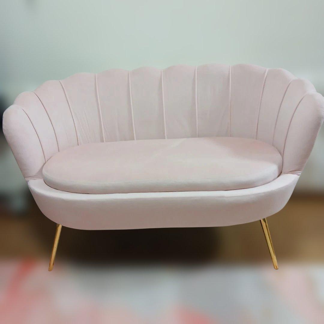 【送料込み価格、今月末で削除致します‼️】Francfranc　２人掛けソファ