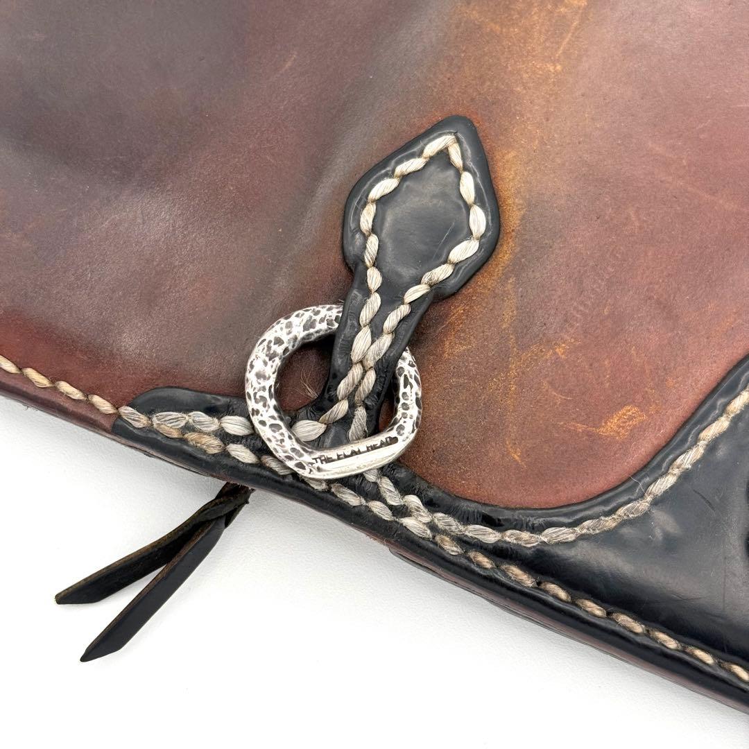 THE FLAT HEAD フラットヘッド 長財布 コンチョ コードバン